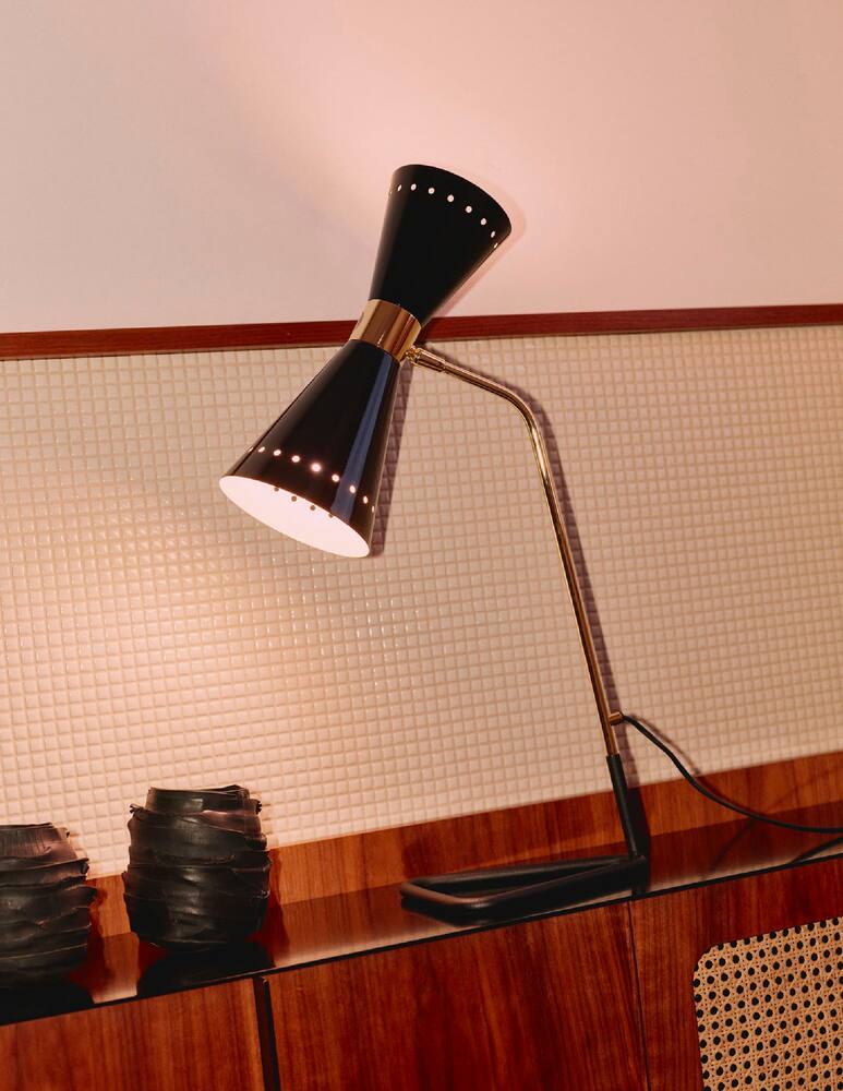 rinascente Stilnovo Megafono Lampada da Tavolo