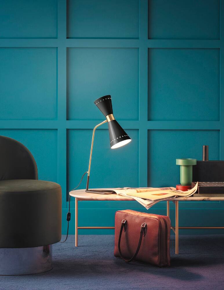 rinascente Stilnovo Megafono Lampada da Tavolo