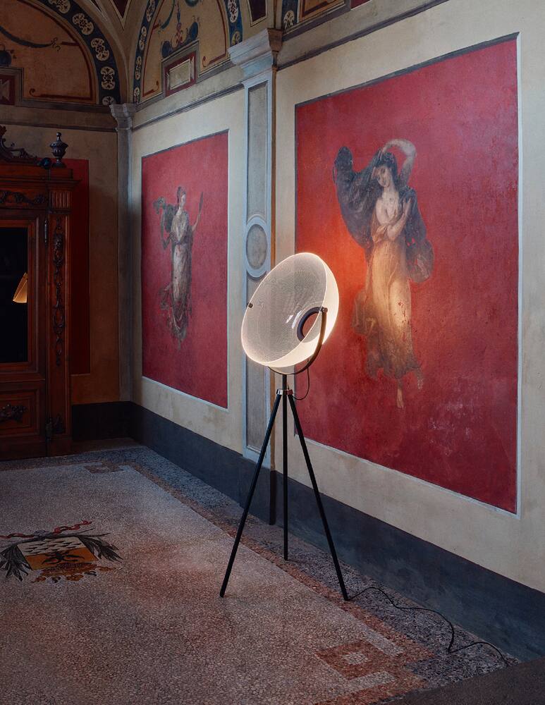 rinascente Stilnovo Demì Moon Lampada da Terra