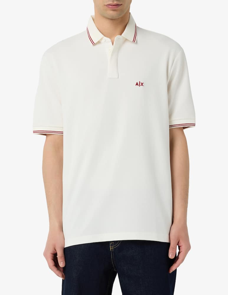 rinascente Armani Exchange Polo piquet con logo