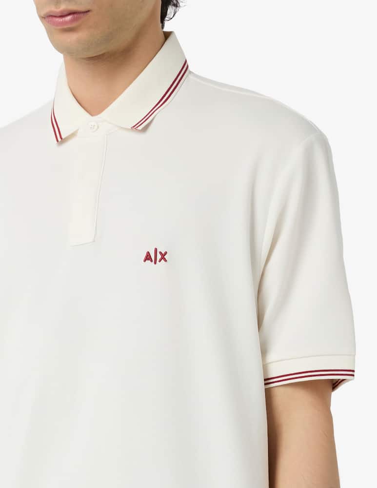 rinascente Armani Exchange Polo piquet con logo