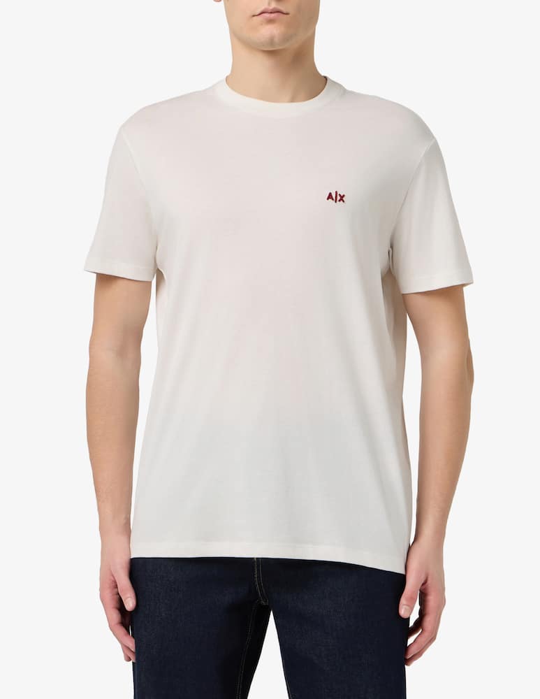 rinascente Armani Exchange Logo detail t-shirt