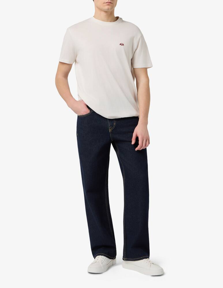 rinascente Armani Exchange Logo detail t-shirt