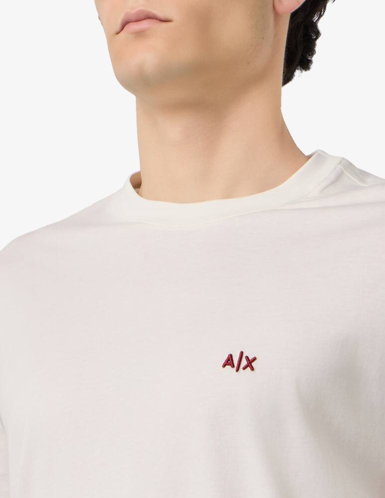 rinascente Armani Exchange Logo detail t-shirt