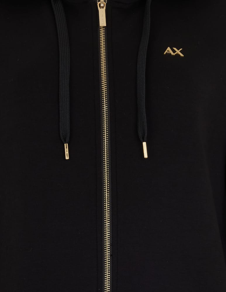 rinascente Armani Exchange Felpa con zip e cappuccio
