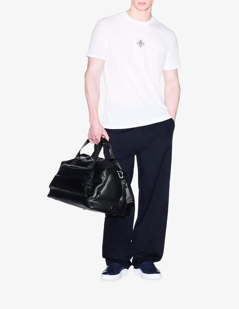 Armani Exchange T-shirt logo rombo centrale - immagine 2 Armani Exchange T-shirt logo rombo centrale - immagine 2