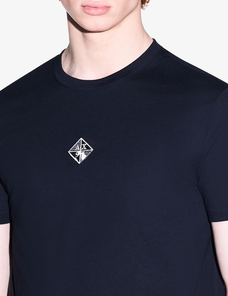 Armani Exchange Logo diamond t-shirt - picture 4 Armani Exchange Logo diamond t-shirt - picture 4