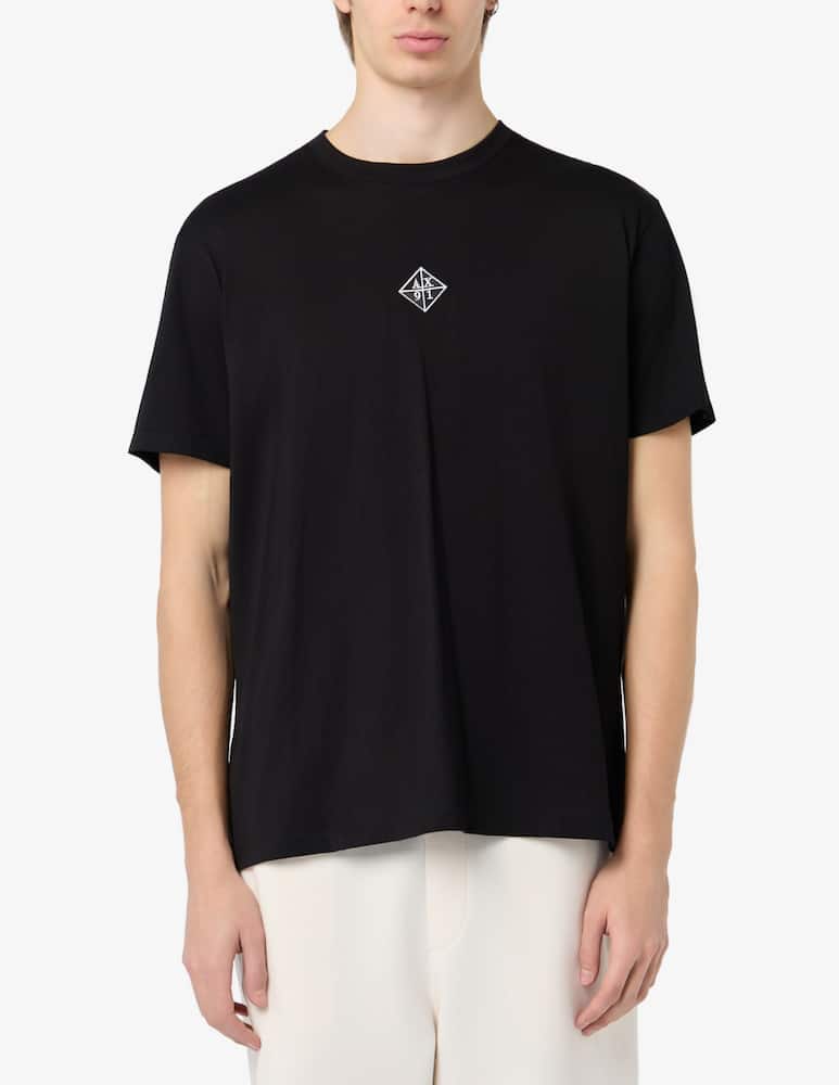 rinascente Armani Exchange T-shirt logo rombo centro