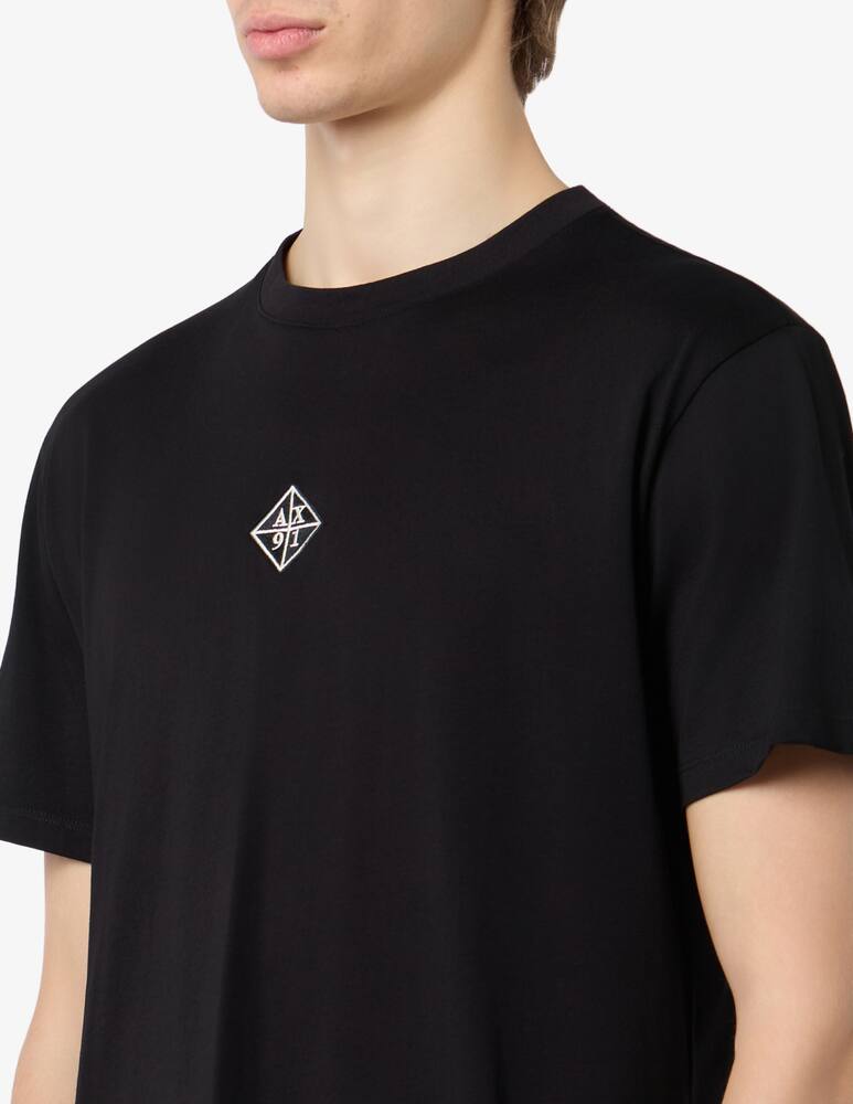 rinascente Armani Exchange T-shirt logo rombo centro