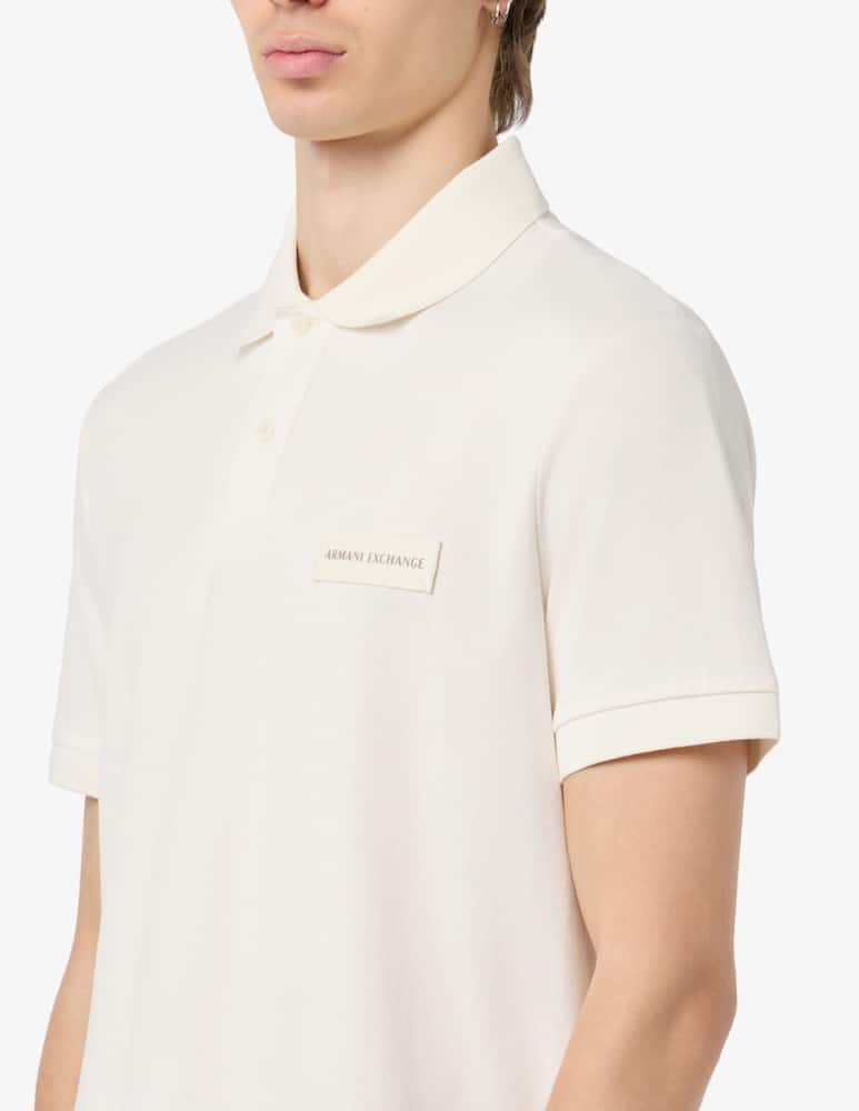 rinascente Armani Exchange Piqué short sleeve polo shirt