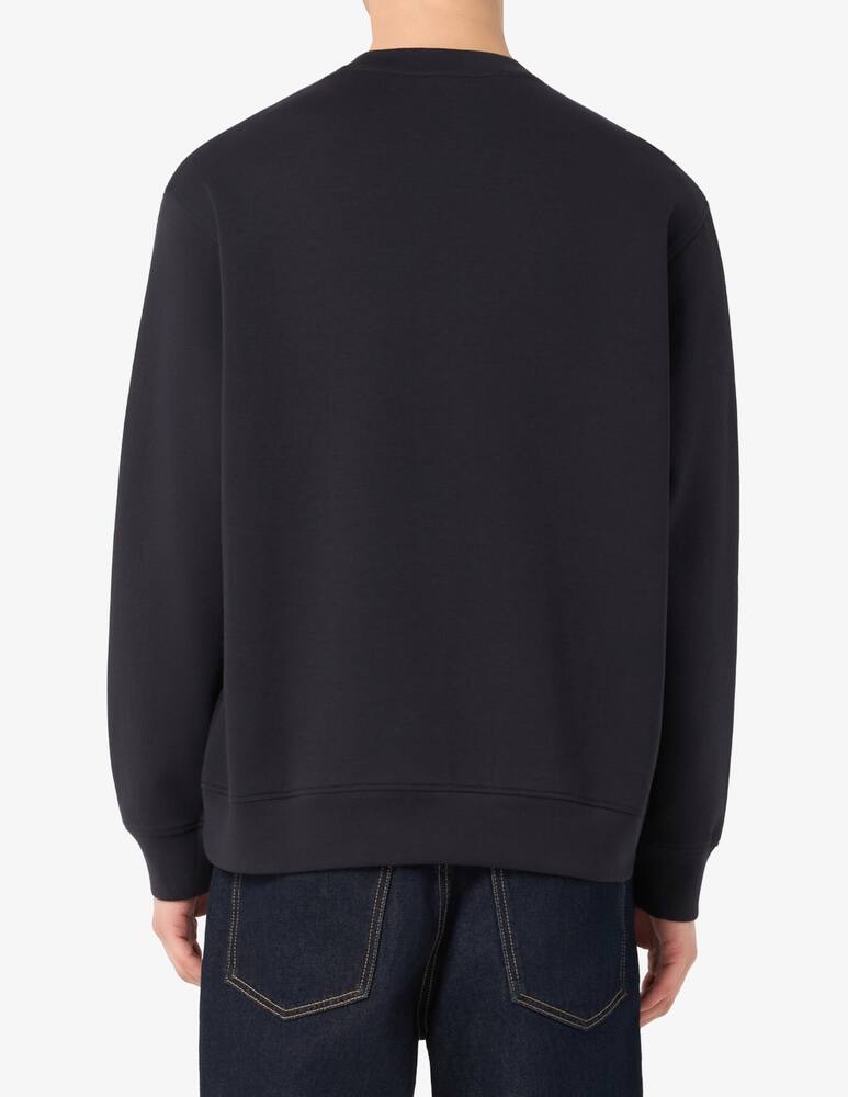 rinascente Armani Exchange Circle logo sweatshirt