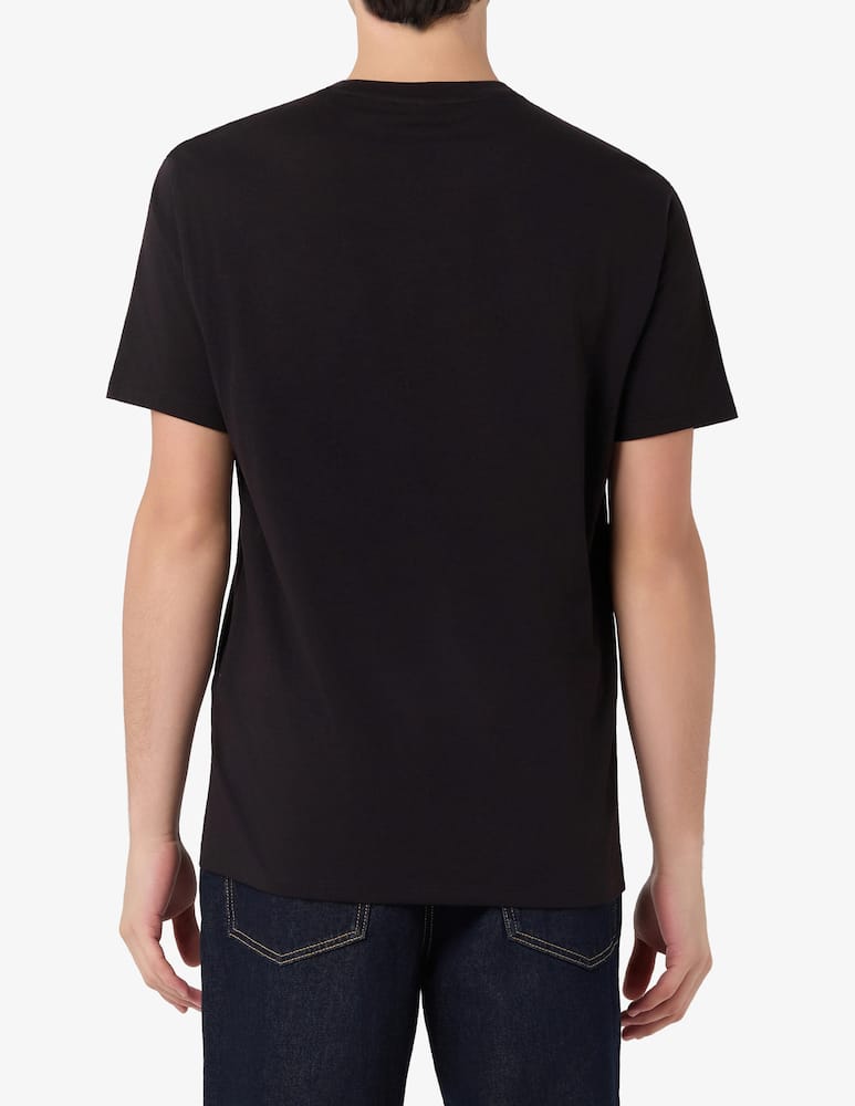 rinascente Armani Exchange T-shirt lettering embossed