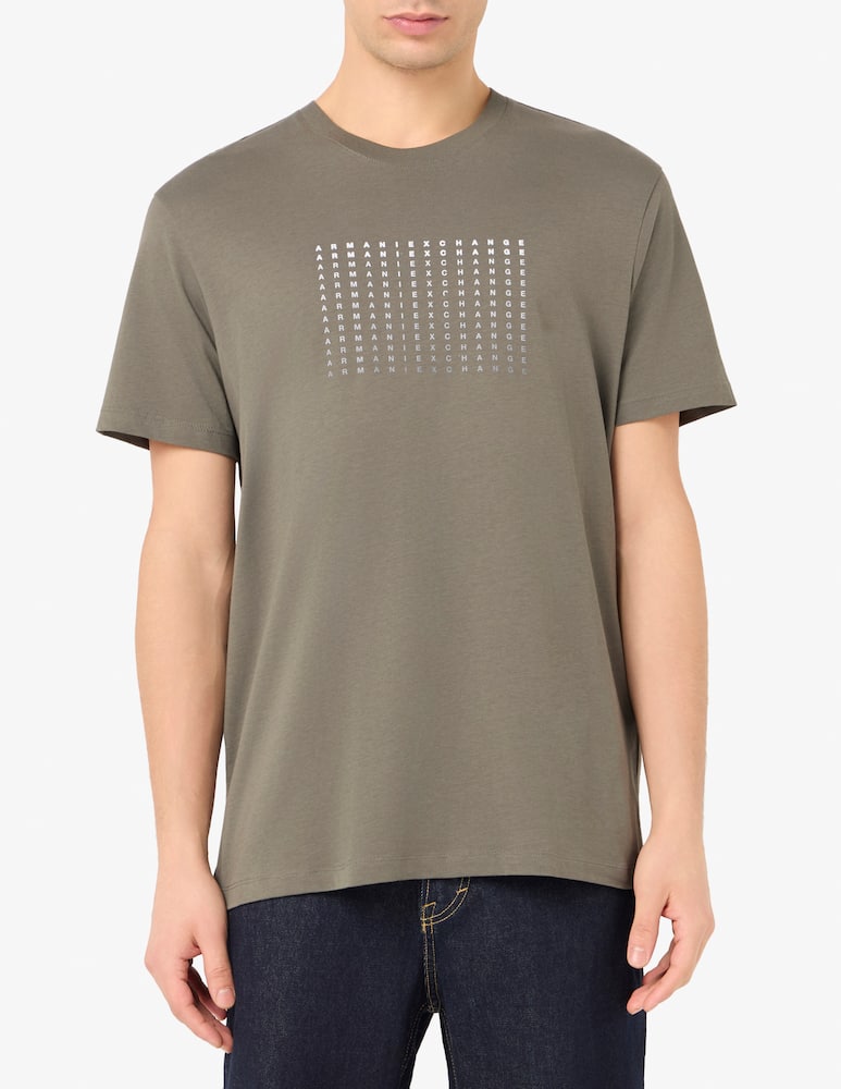 rinascente Armani Exchange Lettering logo t-shirt