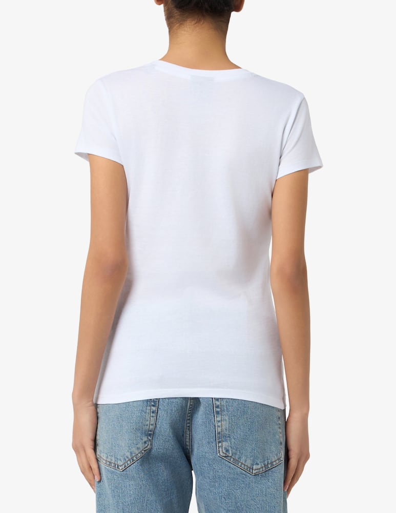 rinascente Armani Exchange T-shirt con scollo a v e logo