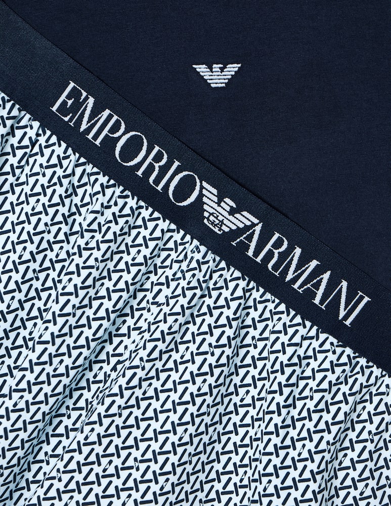 rinascente Emporio Armani Pattern mix pyjama set