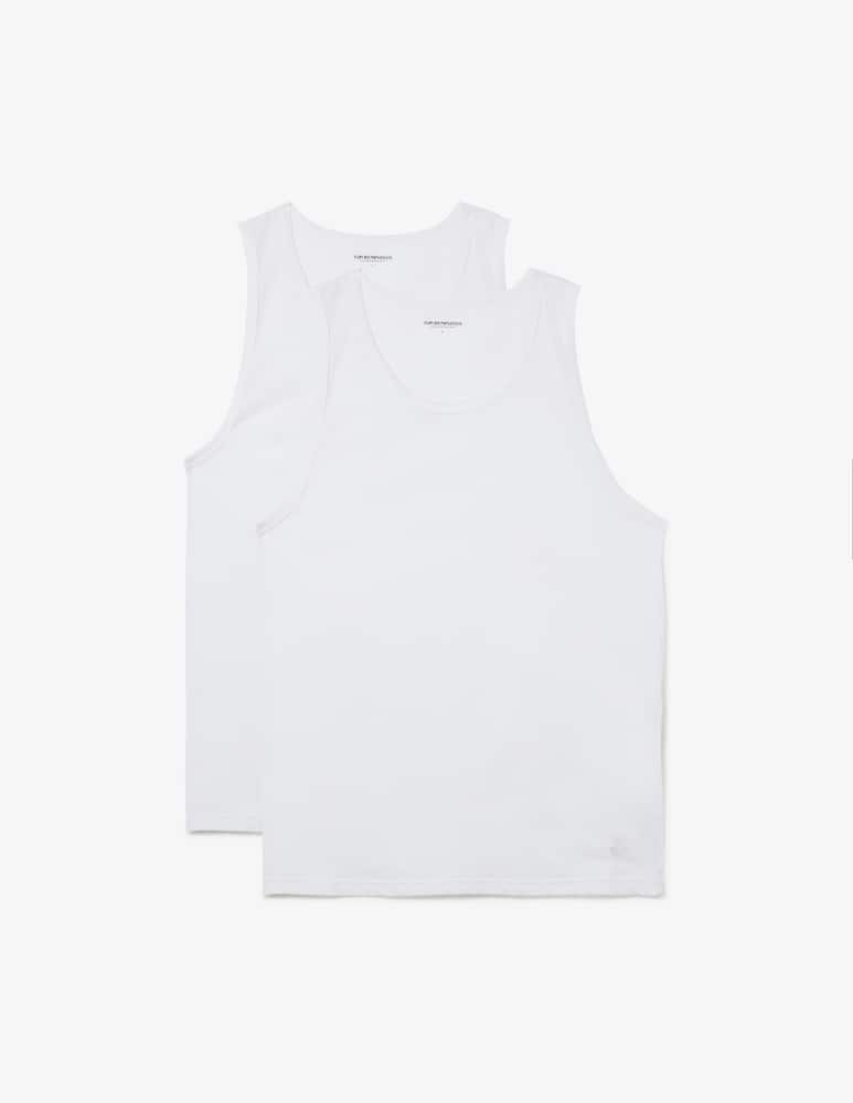Emporio Armani Cotton tank top duo - picture 1 Emporio Armani Cotton tank top duo - picture 1
