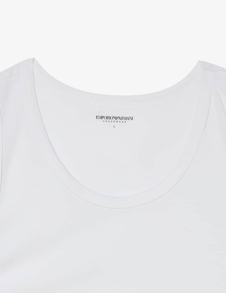 Emporio Armani Cotton tank top duo - picture 3 Emporio Armani Cotton tank top duo - picture 3