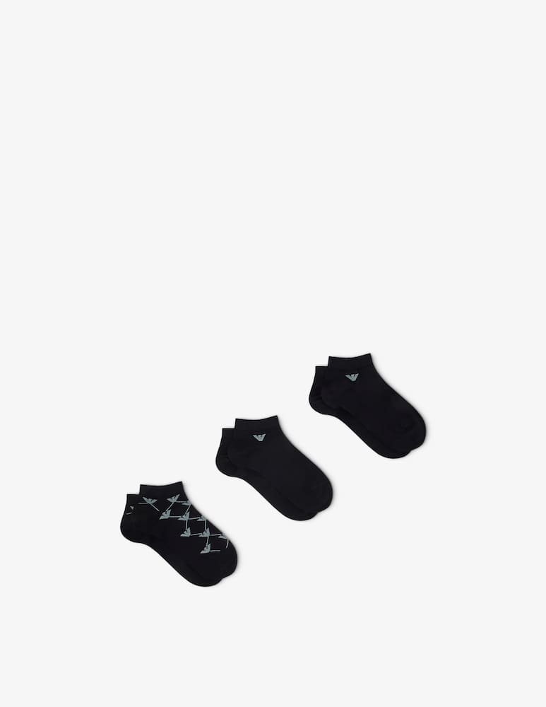 rinascente Emporio Armani Patterned ankle socks set