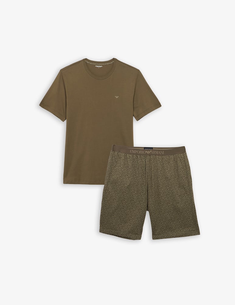 rinascente Emporio Armani Pigiama corto pattern mix