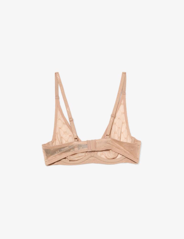 rinascente Emporio Armani Sheer unpadded bra