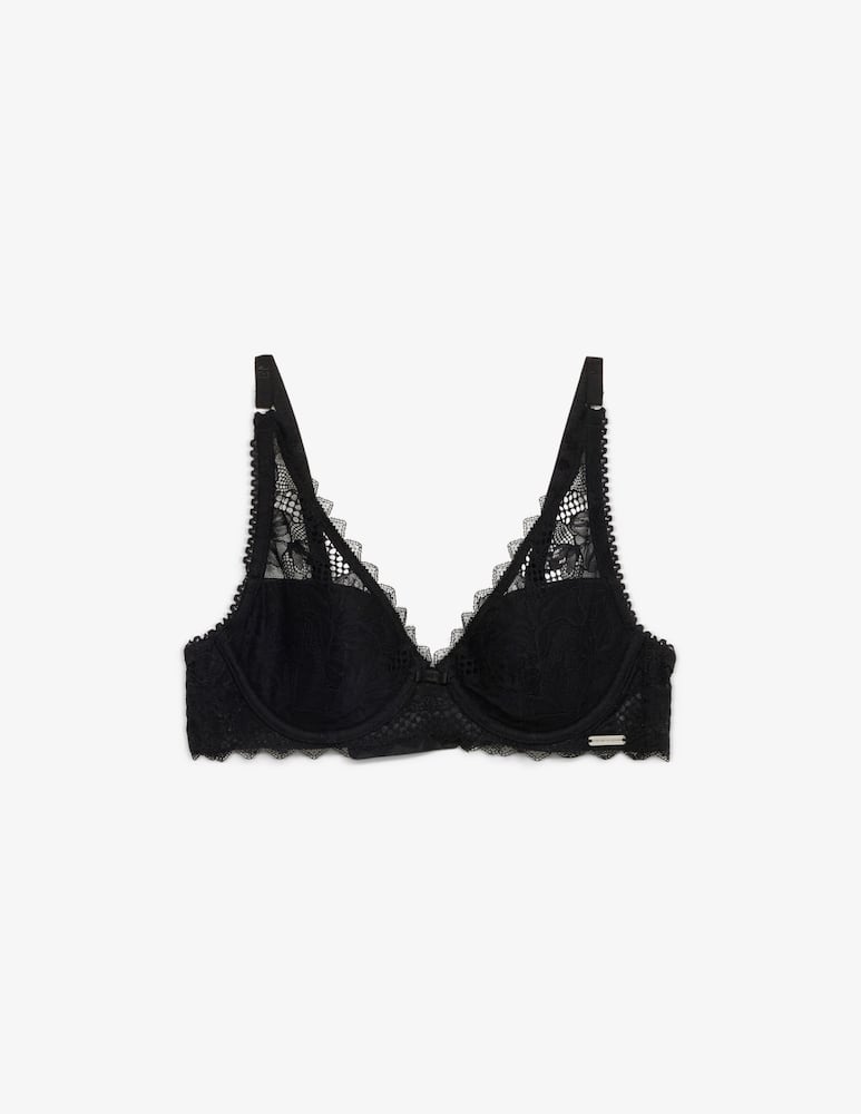 rinascente Emporio Armani Lace padded bra