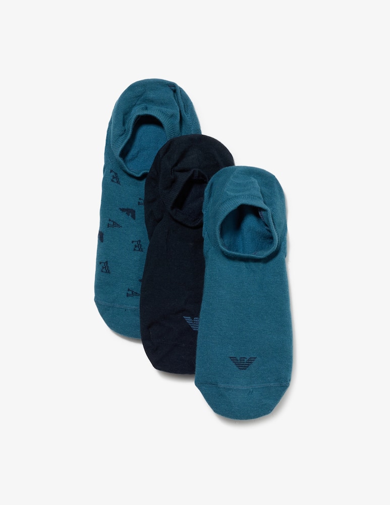 rinascente Emporio Armani Calze fantasmino 3 pack