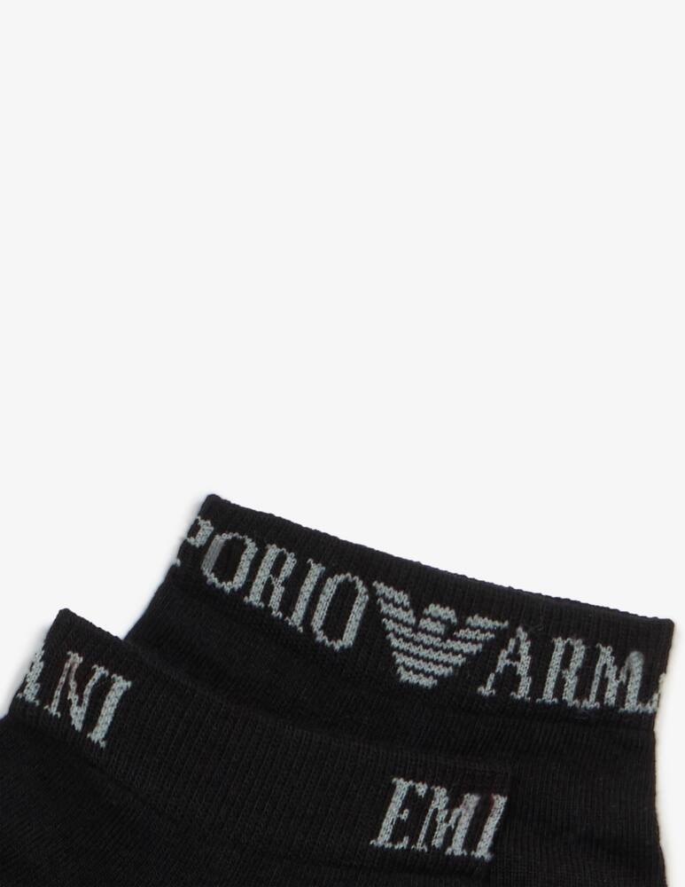 rinascente Emporio Armani Embroidered logo socks set