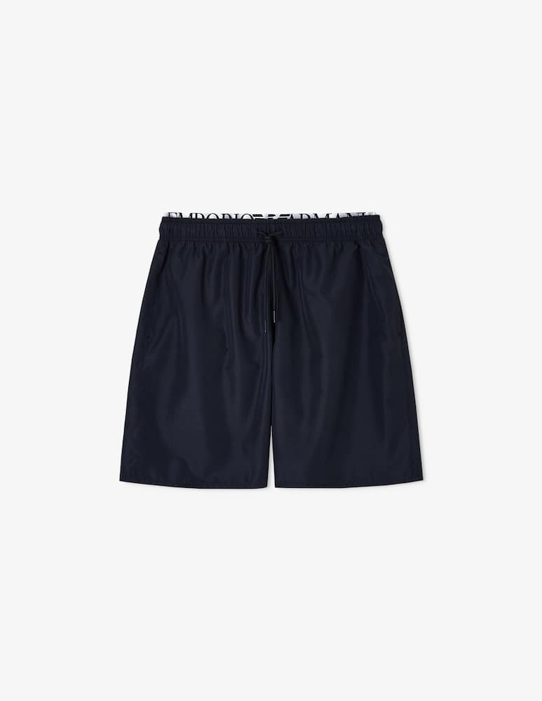 rinascente Emporio Armani Boxer bermuda con logoband
