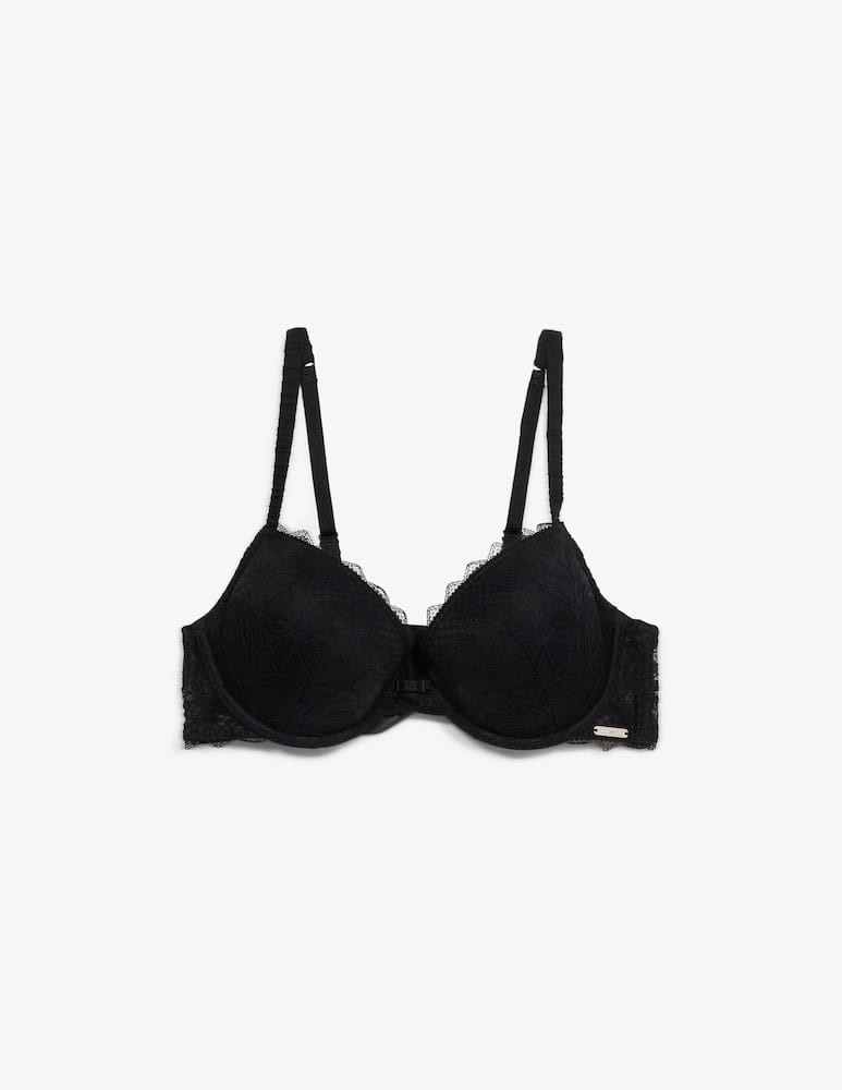rinascente Emporio Armani Lace padded bra
