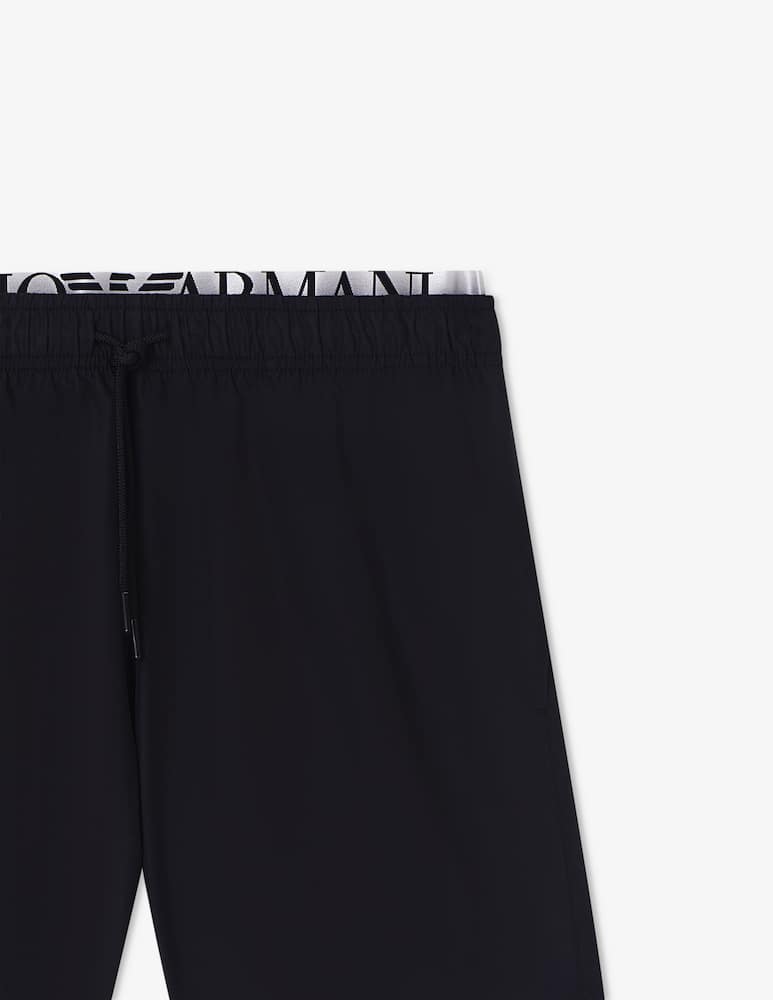 Emporio Armani Boxer logoband swim shorts - picture 4 Emporio Armani Boxer logoband swim shorts - picture 4