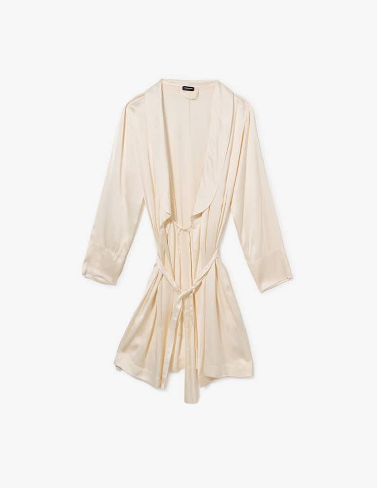 Emporio Armani Satin dressing gown - picture 1 Emporio Armani Satin dressing gown - picture 1