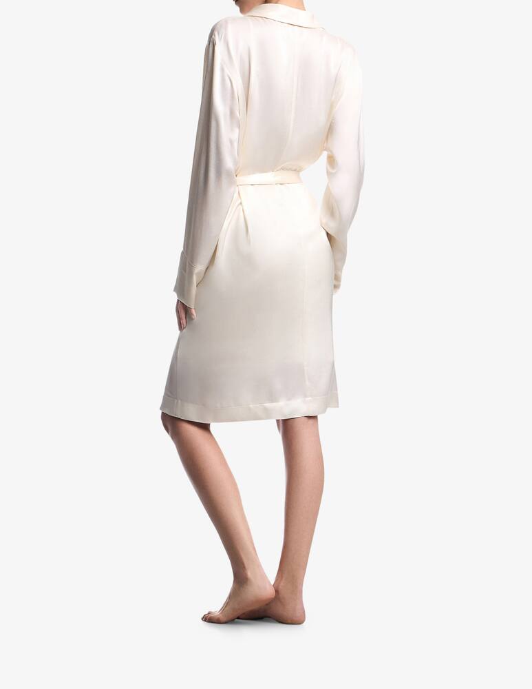 Emporio Armani Satin dressing gown - picture 3 Emporio Armani Satin dressing gown - picture 3