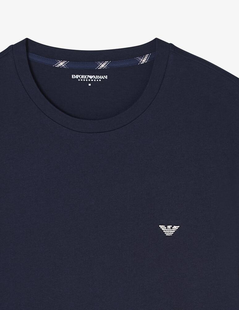 Emporio Armani Set pigiama corto tessuto - immagine 4