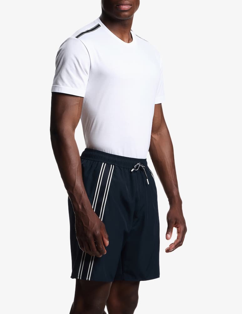 rinascente Emporio Armani Boxer bermuda con logo tape