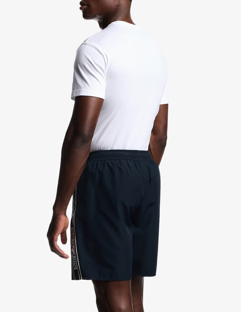 rinascente Emporio Armani Boxer bermuda con logo tape