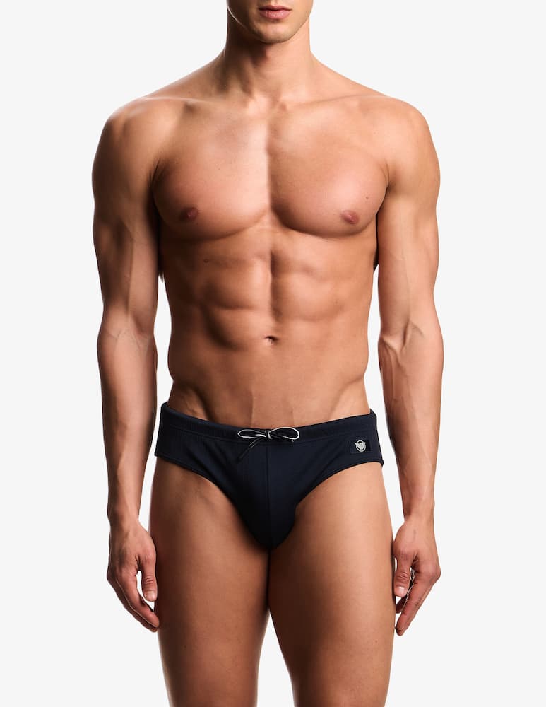 Emporio Armani Slip mare satinato - immagine 1 Emporio Armani Slip mare satinato - immagine 1