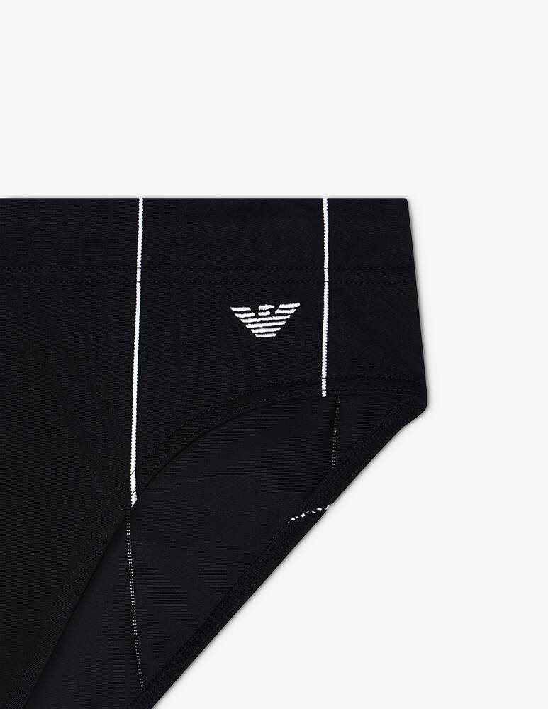 rinascente Emporio Armani Slip stripes swim briefs