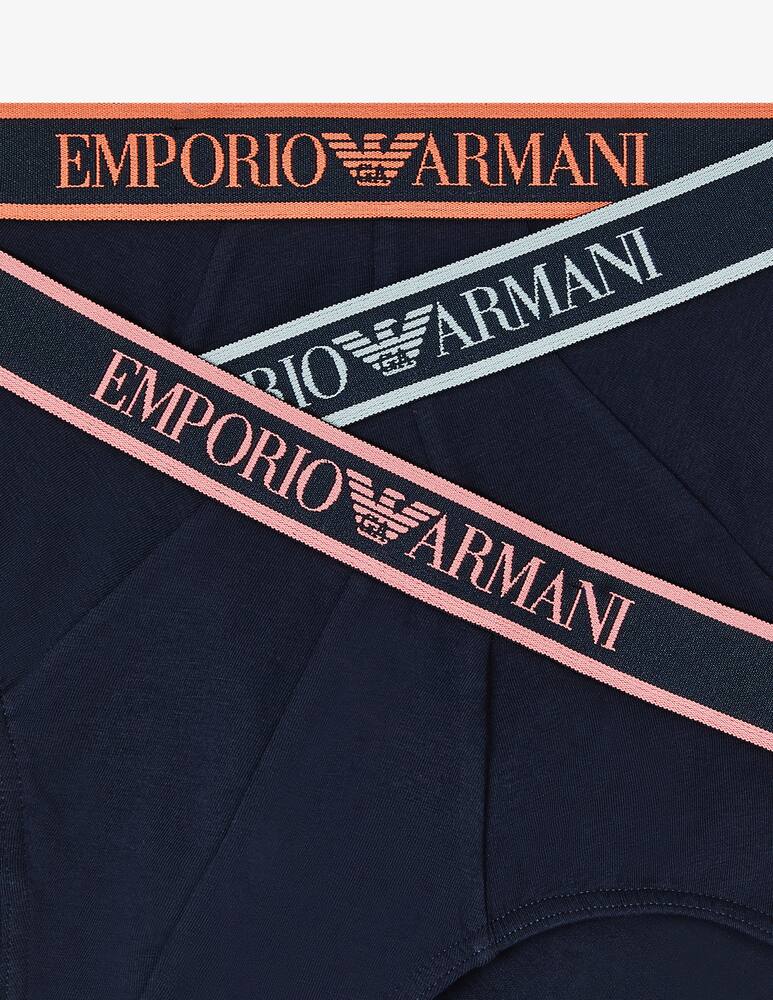 Emporio Armani Slip logoband 3 pack - immagine 4 Emporio Armani Slip logoband 3 pack - immagine 4