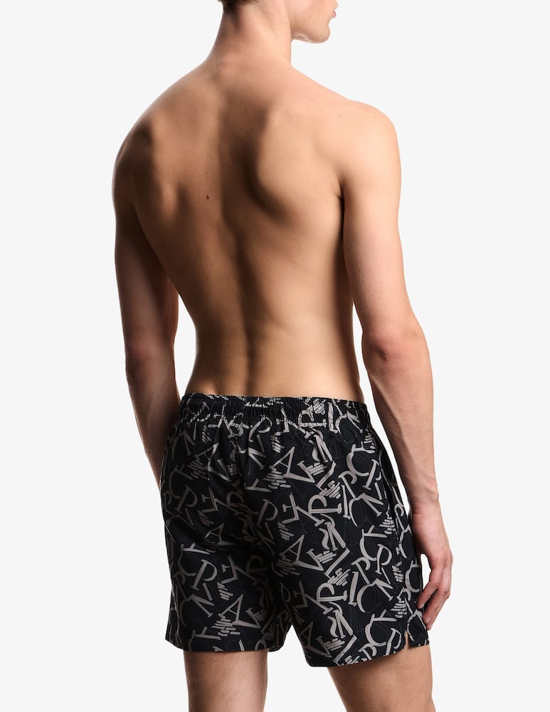 rinascente Emporio Armani Boxer mare all over logo
