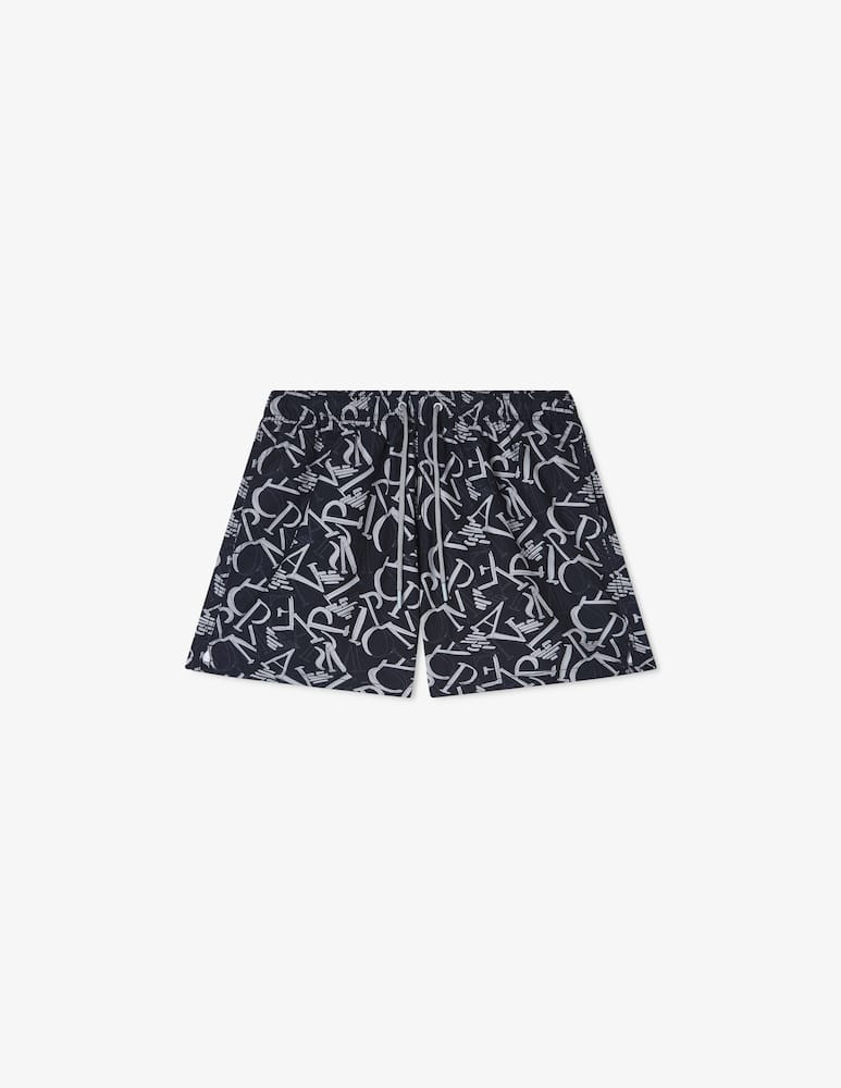 rinascente Emporio Armani Boxer mare all over logo