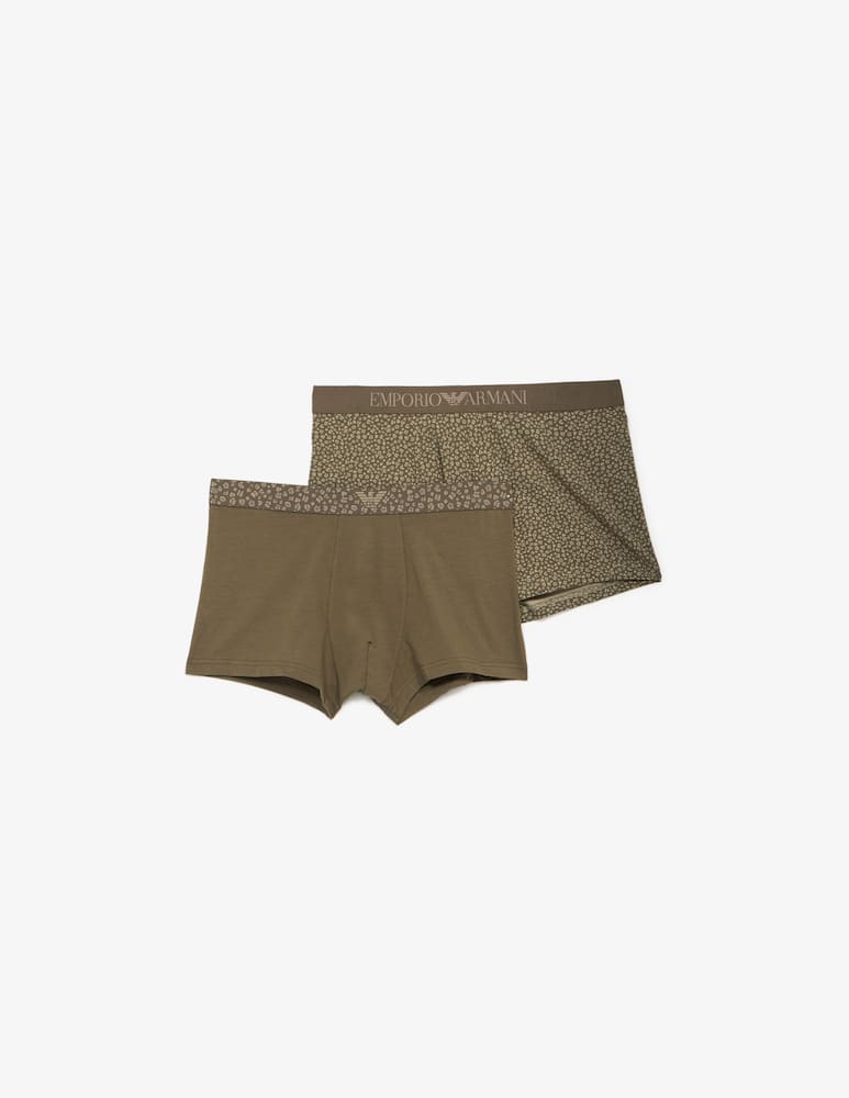 Emporio Armani Boxer 2 pinces pattern mix - immagine 1 Emporio Armani Boxer 2 pinces pattern mix - immagine 1