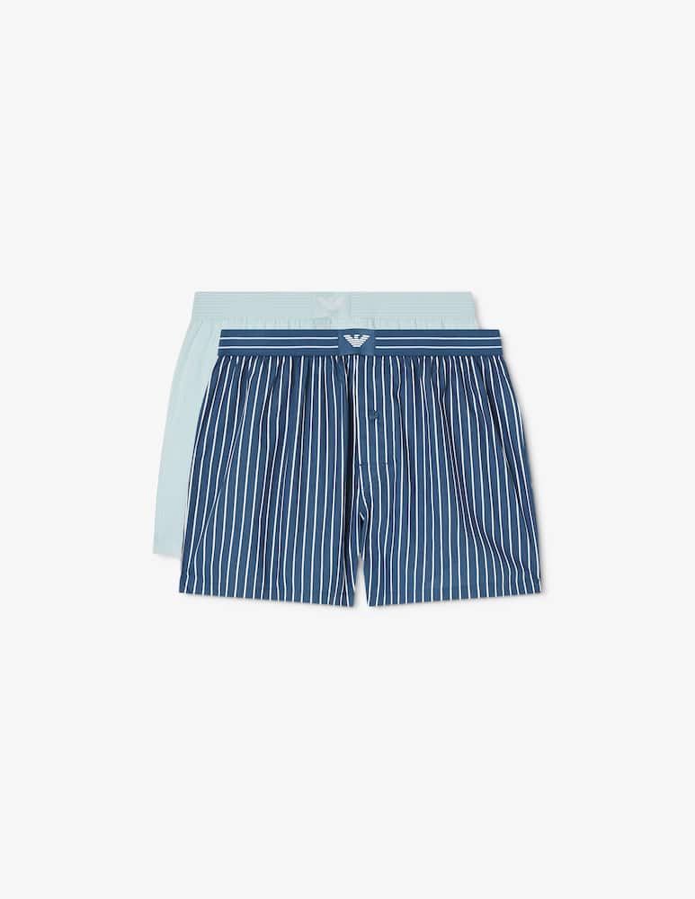 rinascente Emporio Armani Striped logo boxers