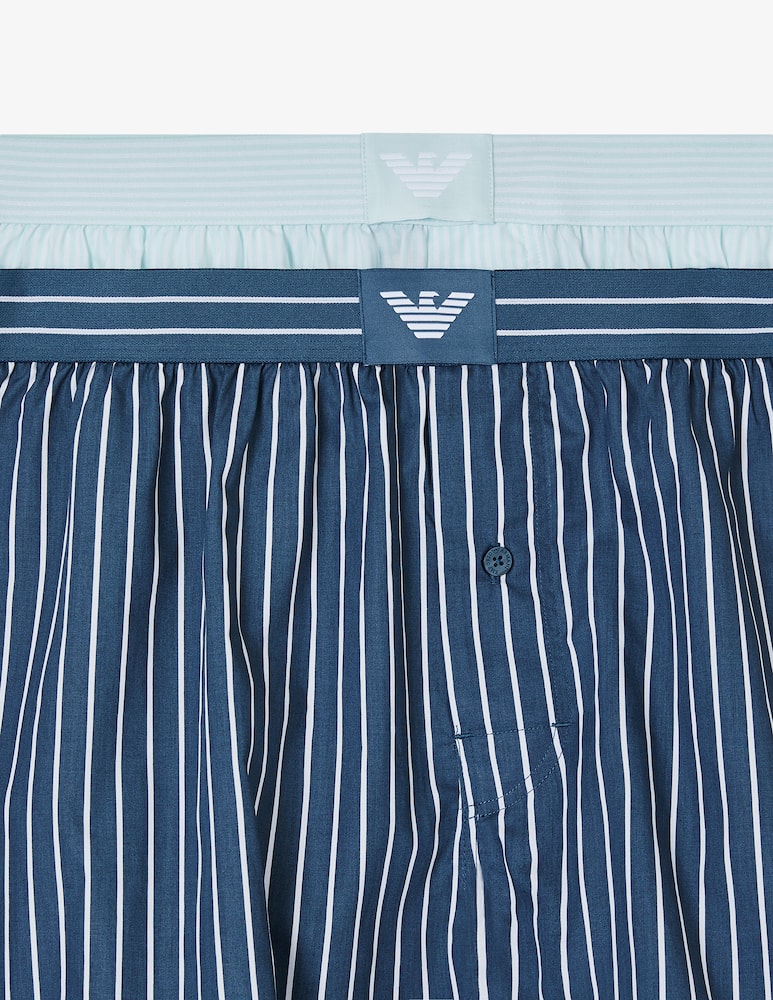 rinascente Emporio Armani Striped logo boxers