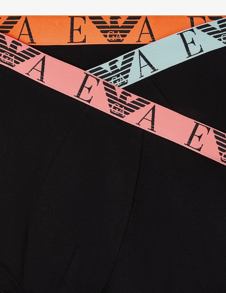 rinascente Emporio Armani Trunk bold monogram boxer