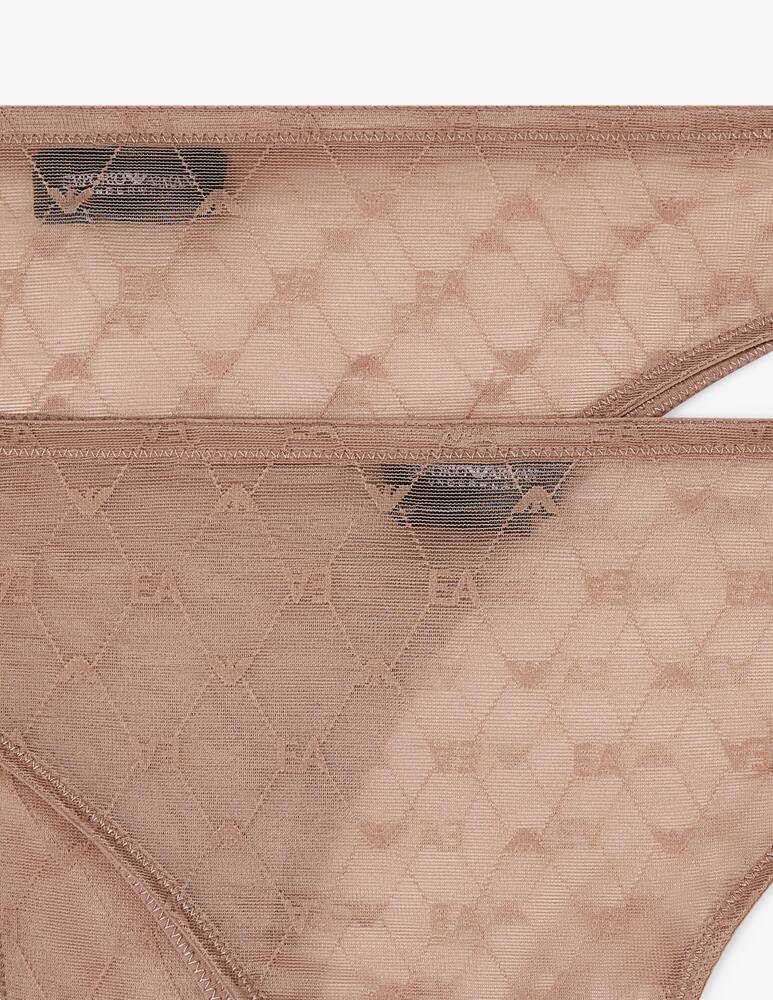 rinascente Emporio Armani Microfibre logo briefs 2-pack