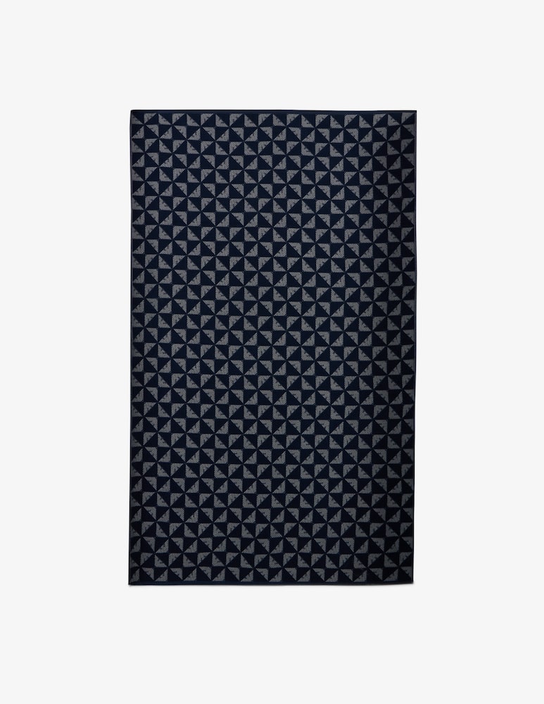 rinascente Emporio Armani Monogram beach towel