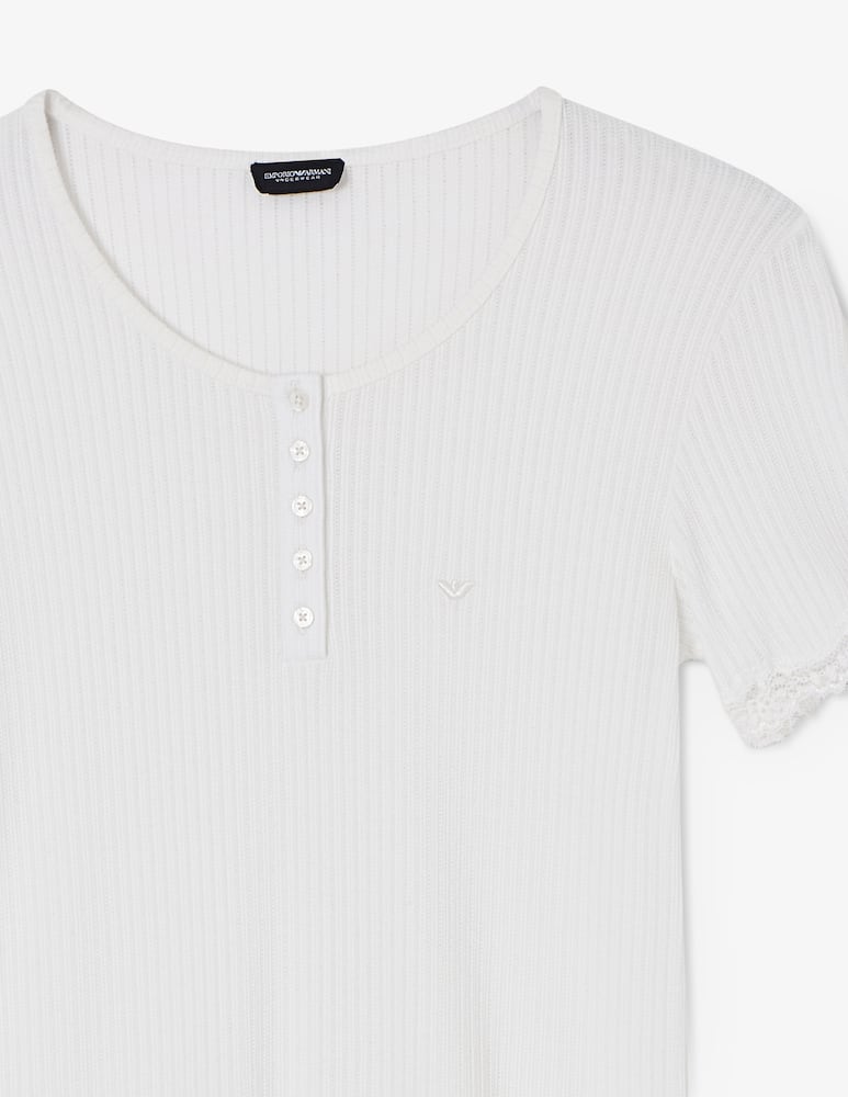 rinascente Emporio Armani Camicia da notte in maglia