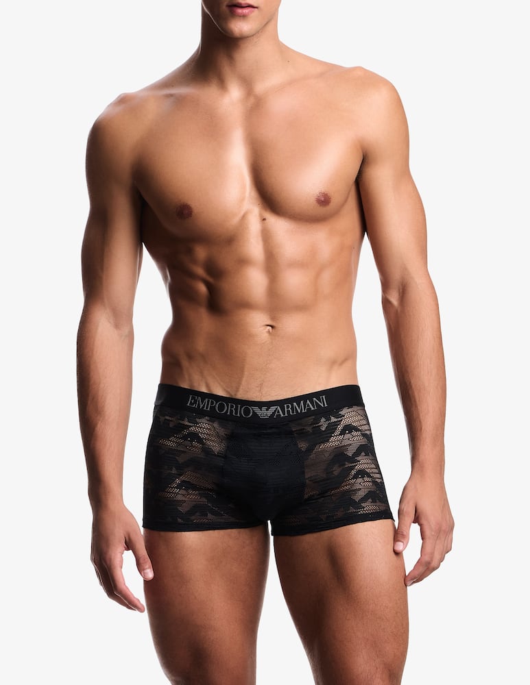 rinascente Emporio Armani Boxer in pizzo jacquard