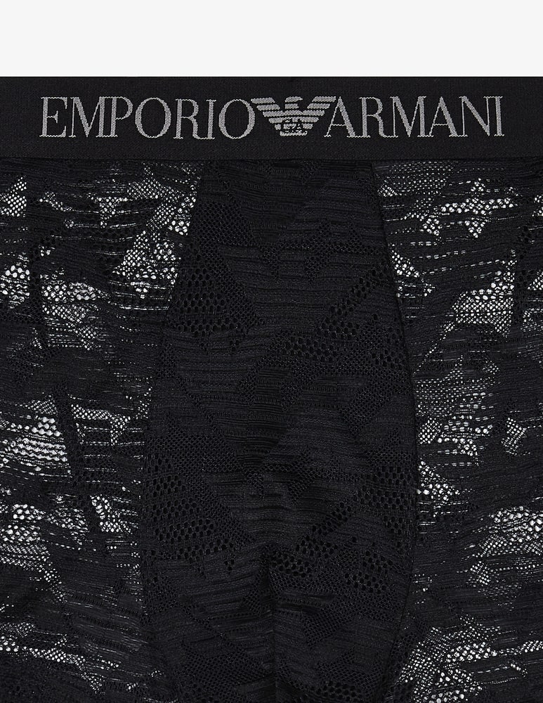 rinascente Emporio Armani Boxer in pizzo jacquard