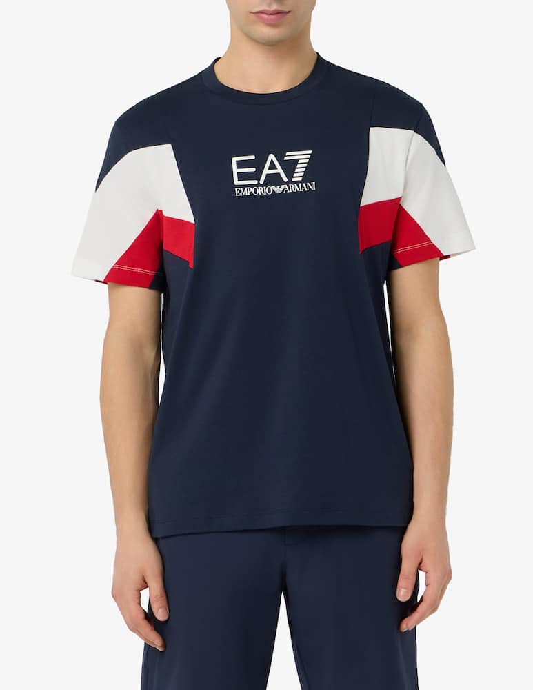 rinascente EA7 Logo block t-shirt